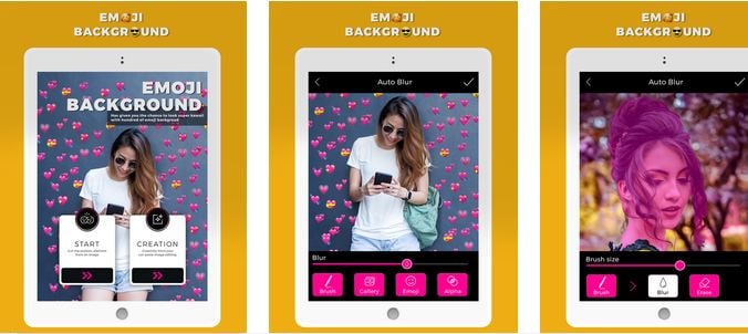I 6 Strumenti Migliori per Aggiungere Emoji alle Immagini su iPhone - Emoji Background Photo Maker
