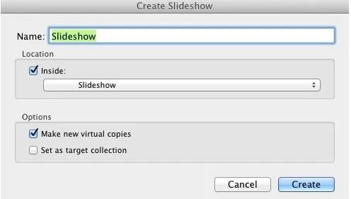 Create Slideshow