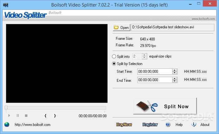 Boilsoft Video Splitter