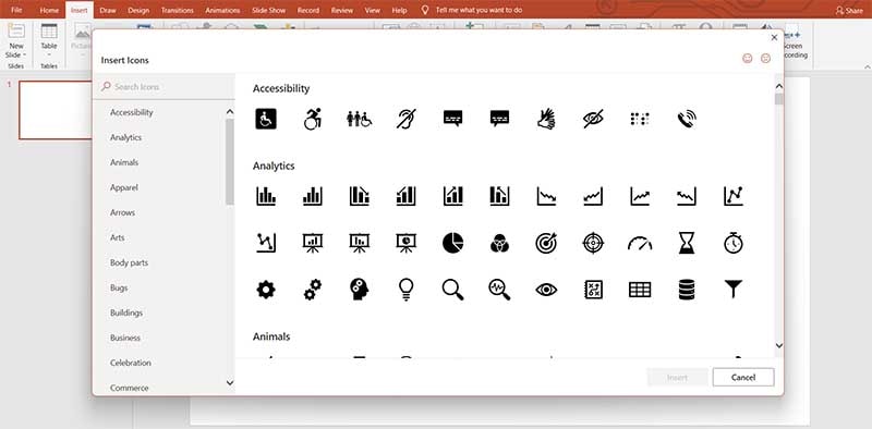 accessibility icons powerpoint