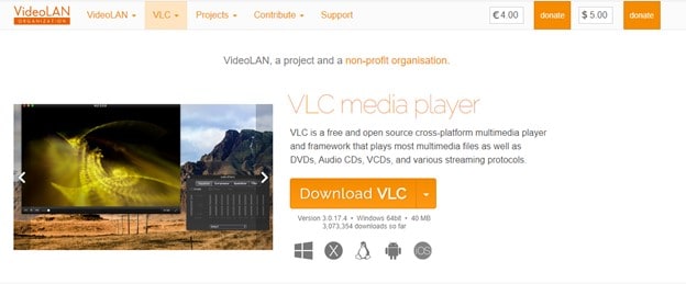 vlc gif to video converter