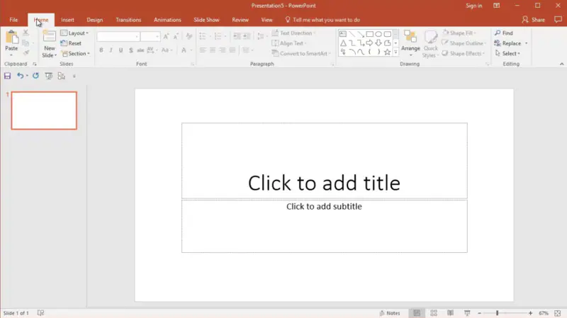 How To Create A Slideshow In Powerpoint