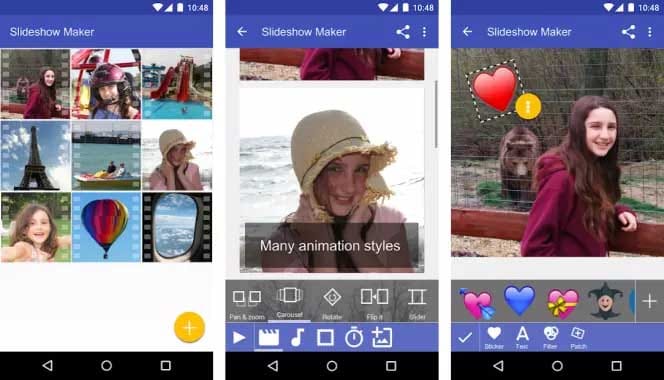 slideshow video maker aplikasi ios