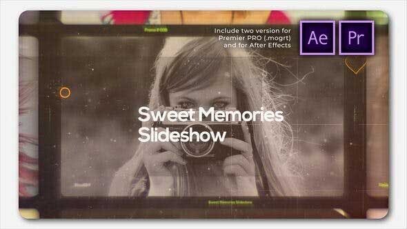 sweet memories cinematic slideshow