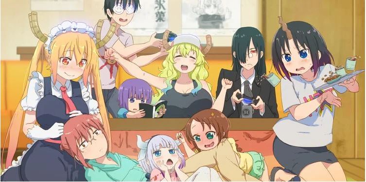 10 Best Anime Character Designs- Miss Kobayashi’s Dragon Maid