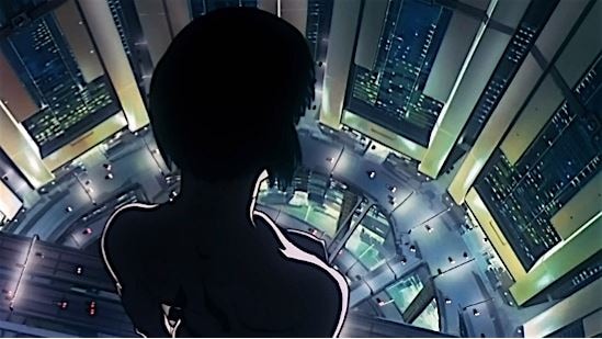 10 Most Popular Anime Films Ever- Ghost in the Shell