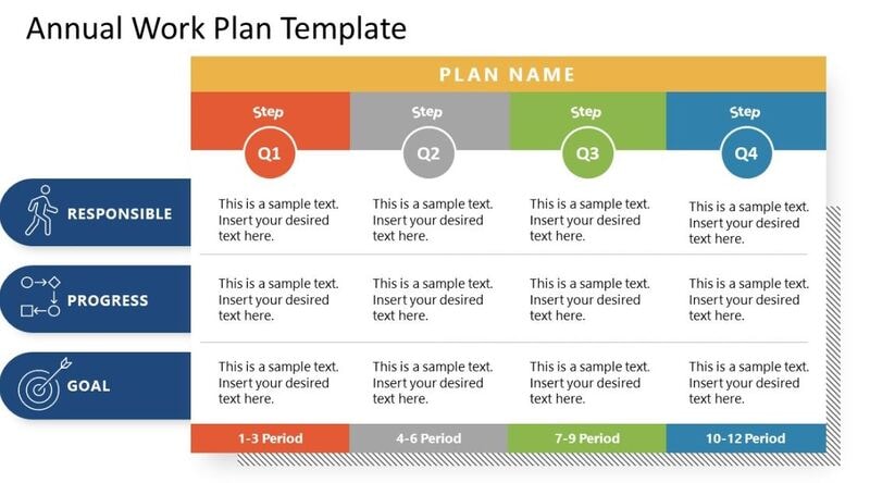 <strong> </strong>Annual Work Plan Template for PowerPoint