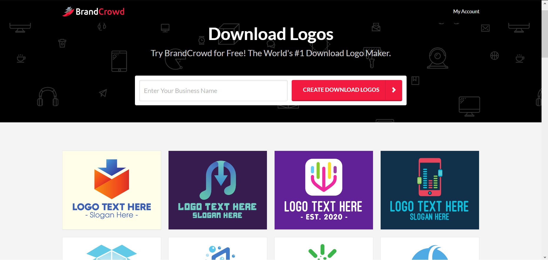 design logo online for free and download