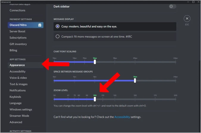 How to Zoom in Discord