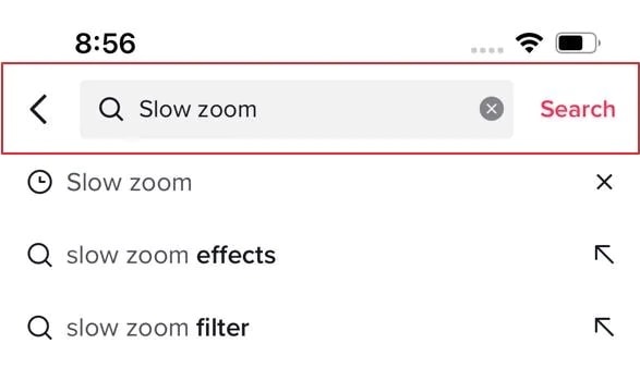 discover slow zoom tiktok