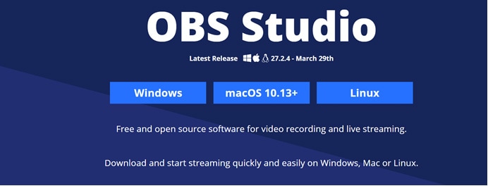 download obs studio software