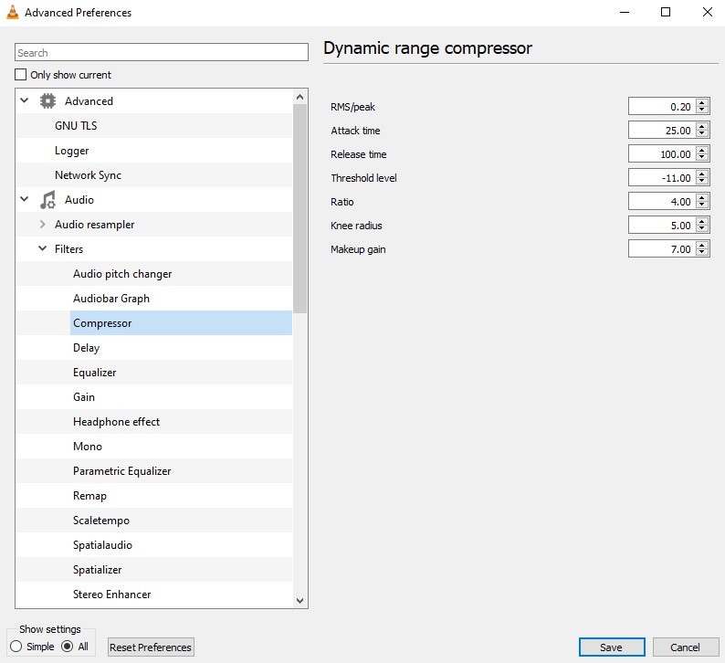 find and select compressor