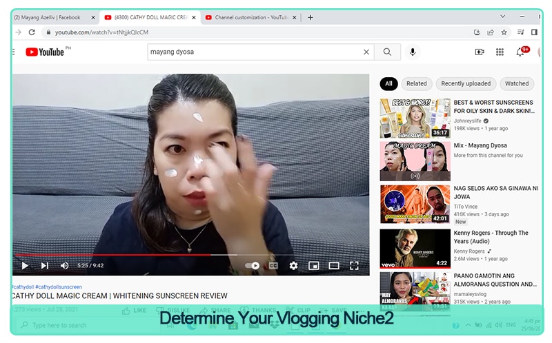 Determine Your Vlogging Niche2