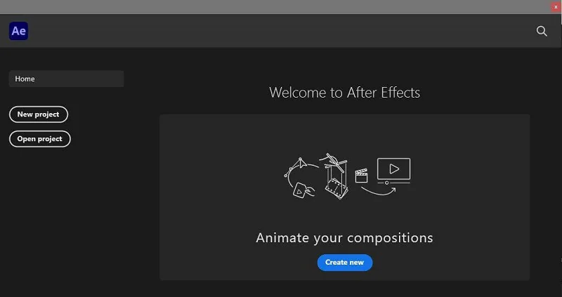 تثبيت برنامج adobe after effects