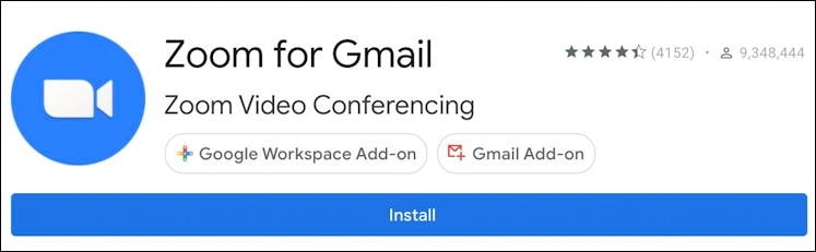install zoom for gmail