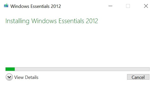 installing windows essentials 2012