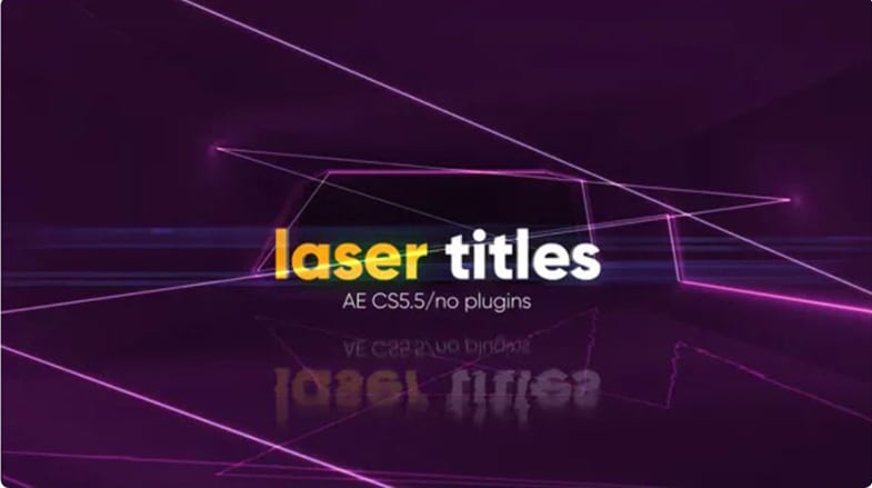 laser ae titolo tempalte