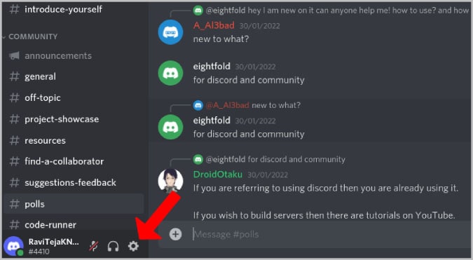 how to zoom in discord