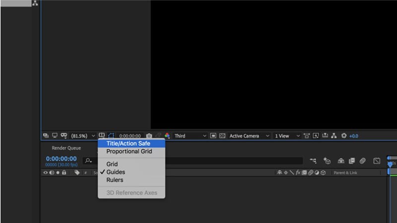 animation de titres de lignes dans After Effects