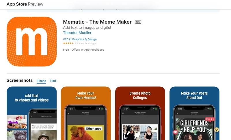 MEME Maker` on the App Store