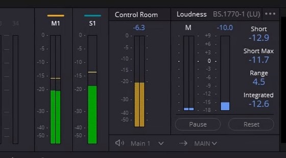 set loudness as close as zero