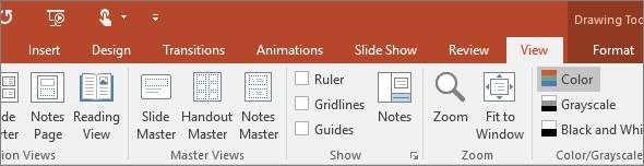 how to zoom in on powerpoint