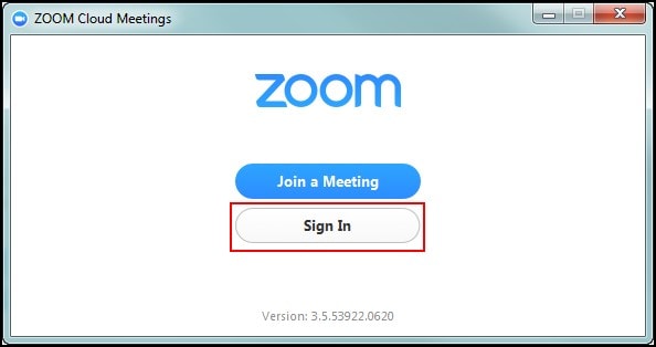 sign in zoom meet
