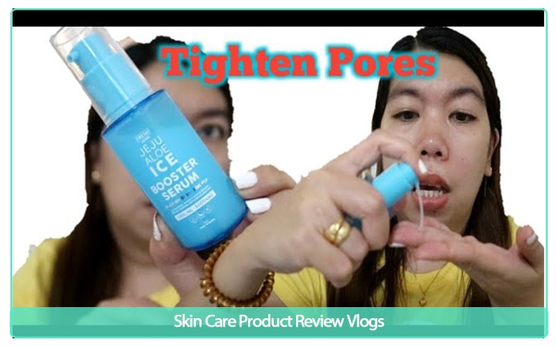 Vlogs über Hautpflegeprodukte