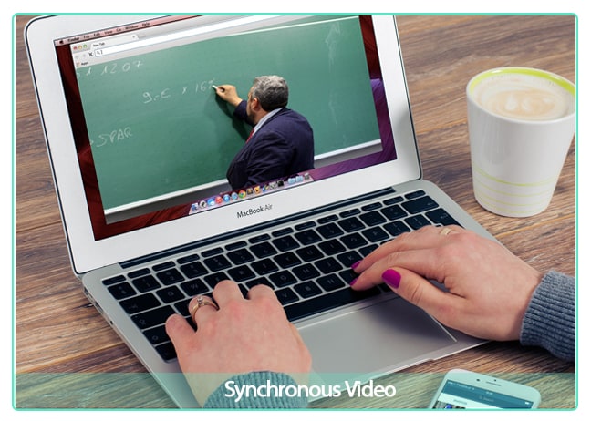 vidéos synchronisées de cours