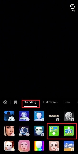 tiktok trendige Effekte