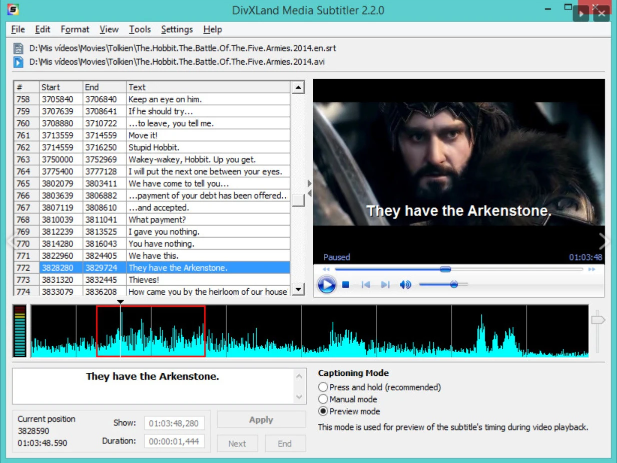 convertidor divxland subtitler