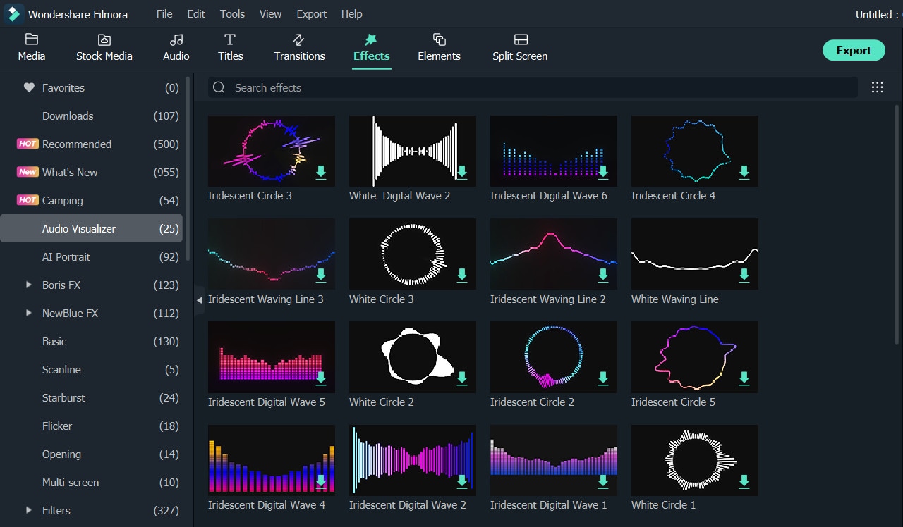 visualizador de audio