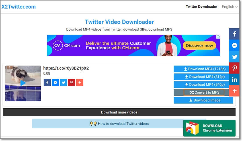 x2twitter twitter video converter download video