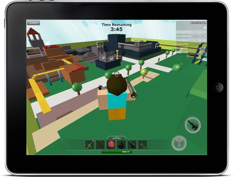 Zoom in roblox tablet