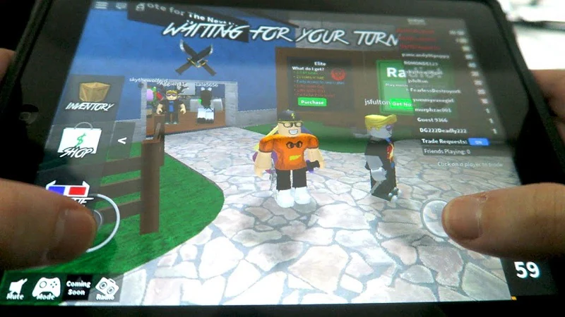 zoomare in roblox con le dita