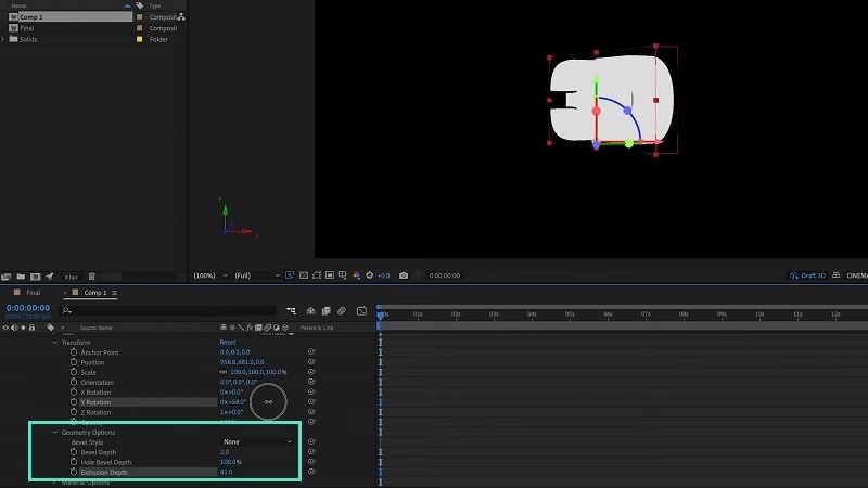 click geometry after effects