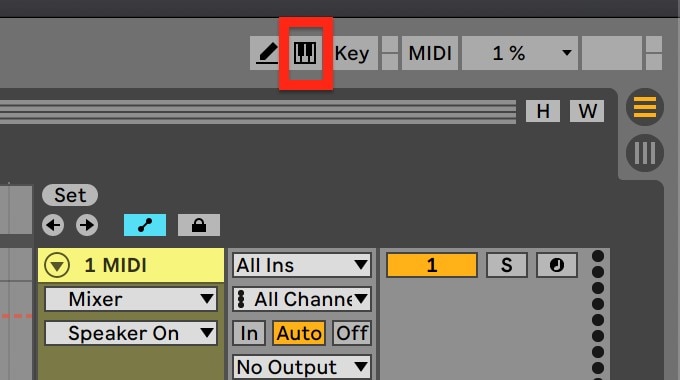 disable automated mode ableton