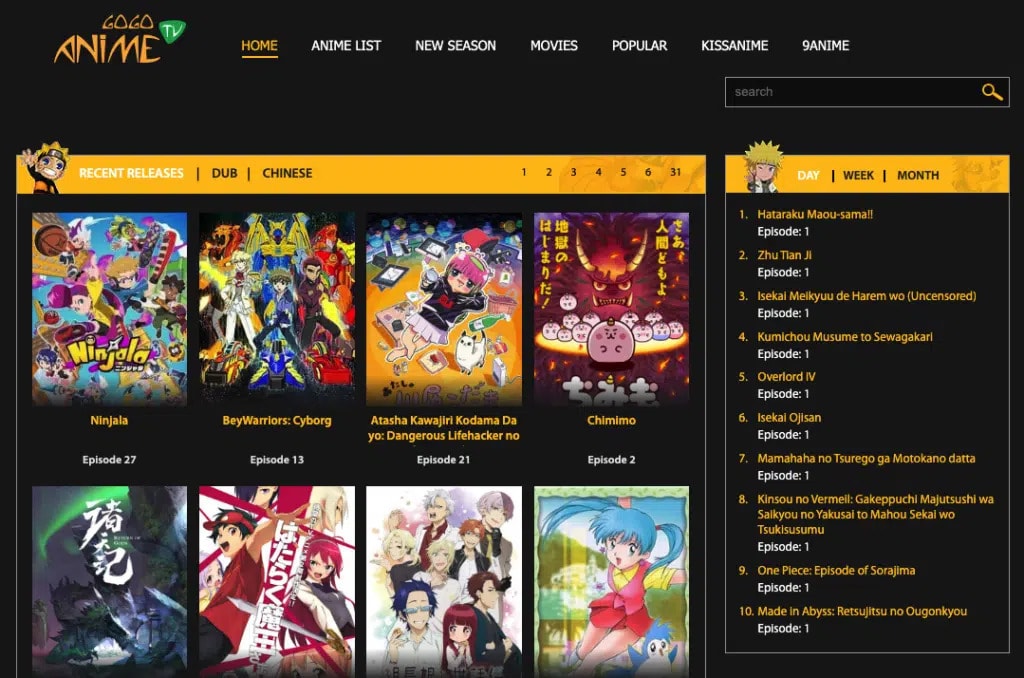 Best Anime Streaming Websites To Watch Anime Online Free