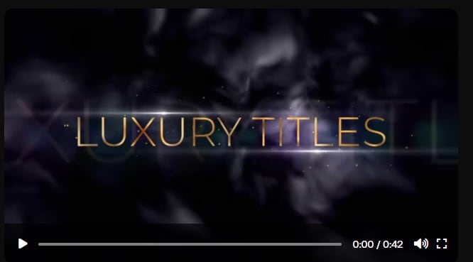 golden luxury titles