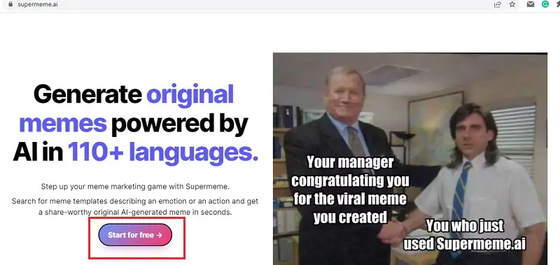 Supermeme.ai: AI-Powered Meme Generator Creates Custom Memes in