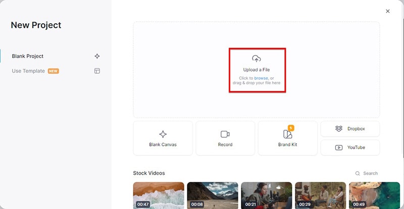 upload video to veedio