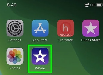 Imovie adicionando legendas ao vídeo do iphone