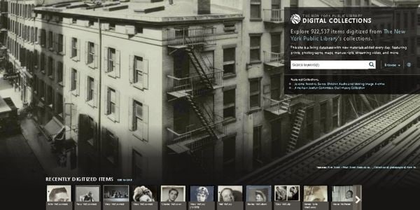 the new york public library digital collections