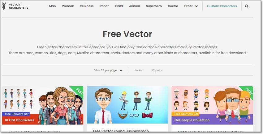 download photo clip art on vector characters