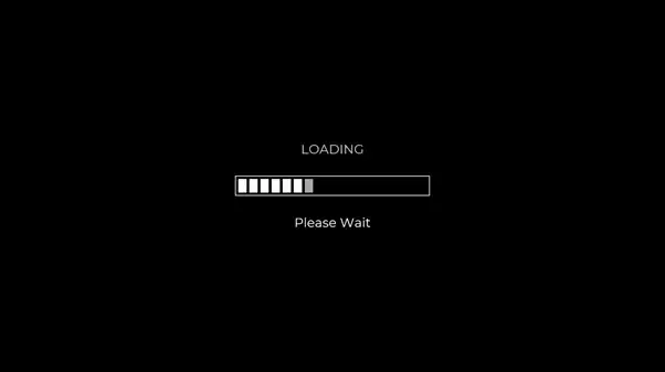 white loading bar hd