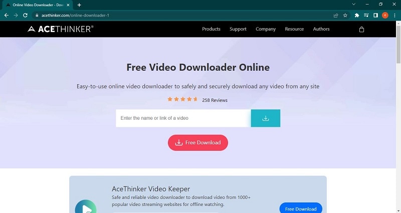 acethinker free online downloader