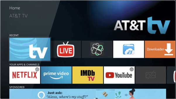 at&t tv for live local channel streaming