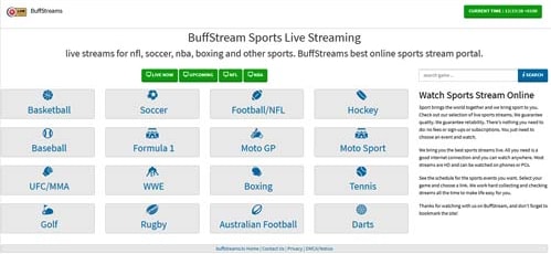 buffstreams sports live streaming