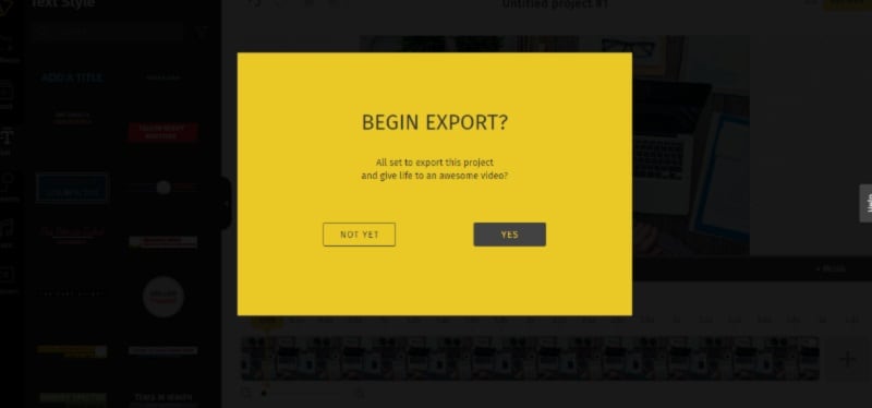 export video and reedit typito
