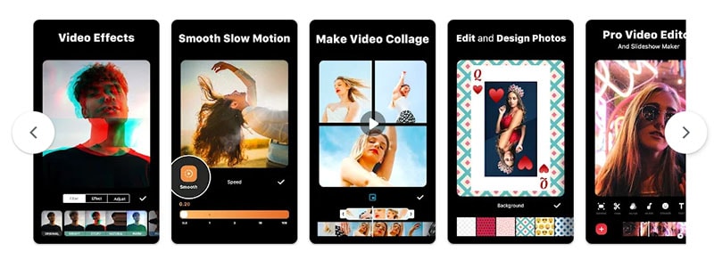 app per l'editor video inshot